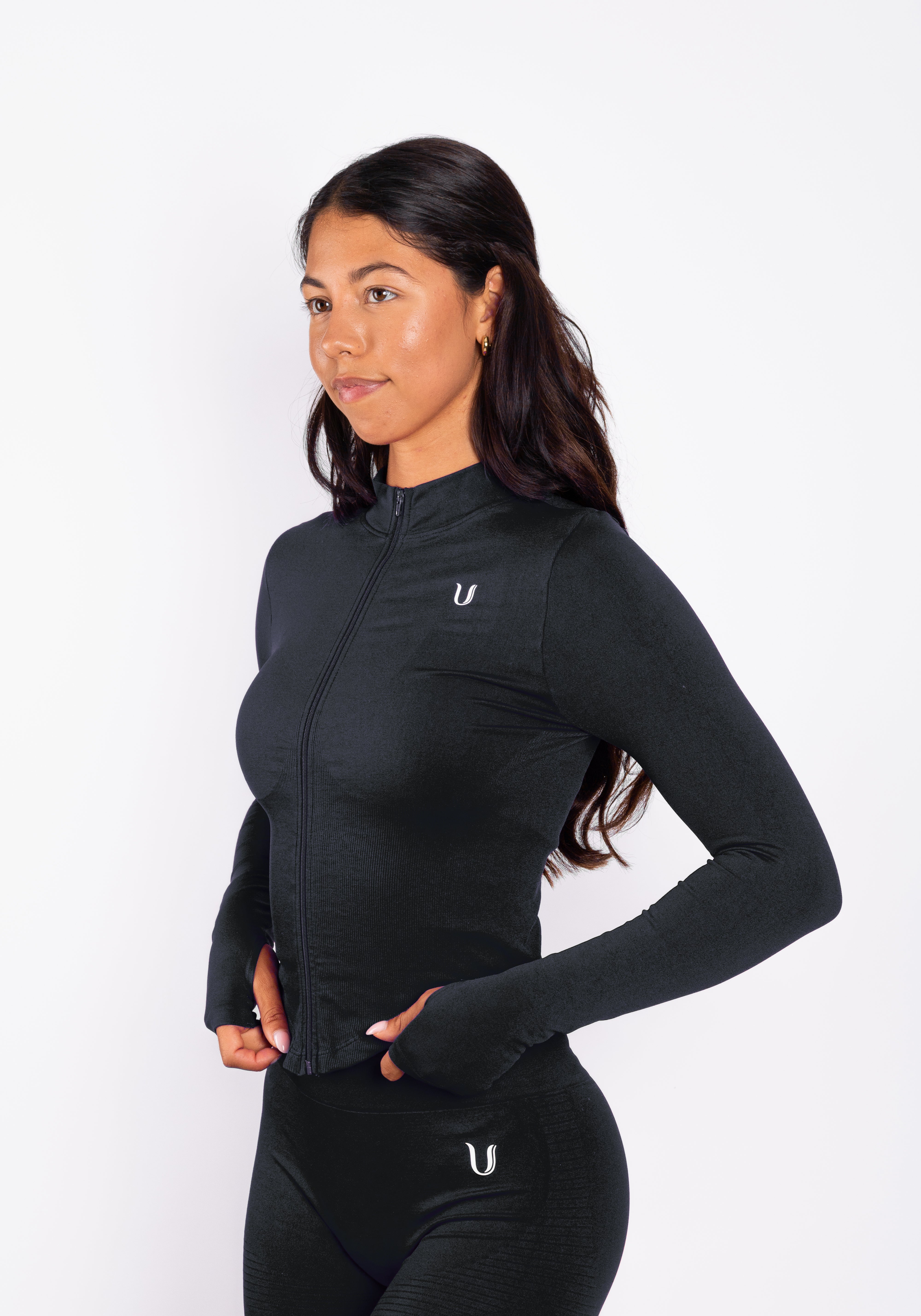 Bibi | Geribd Naadloos Zip Jack – Zwart - afbeelding 6