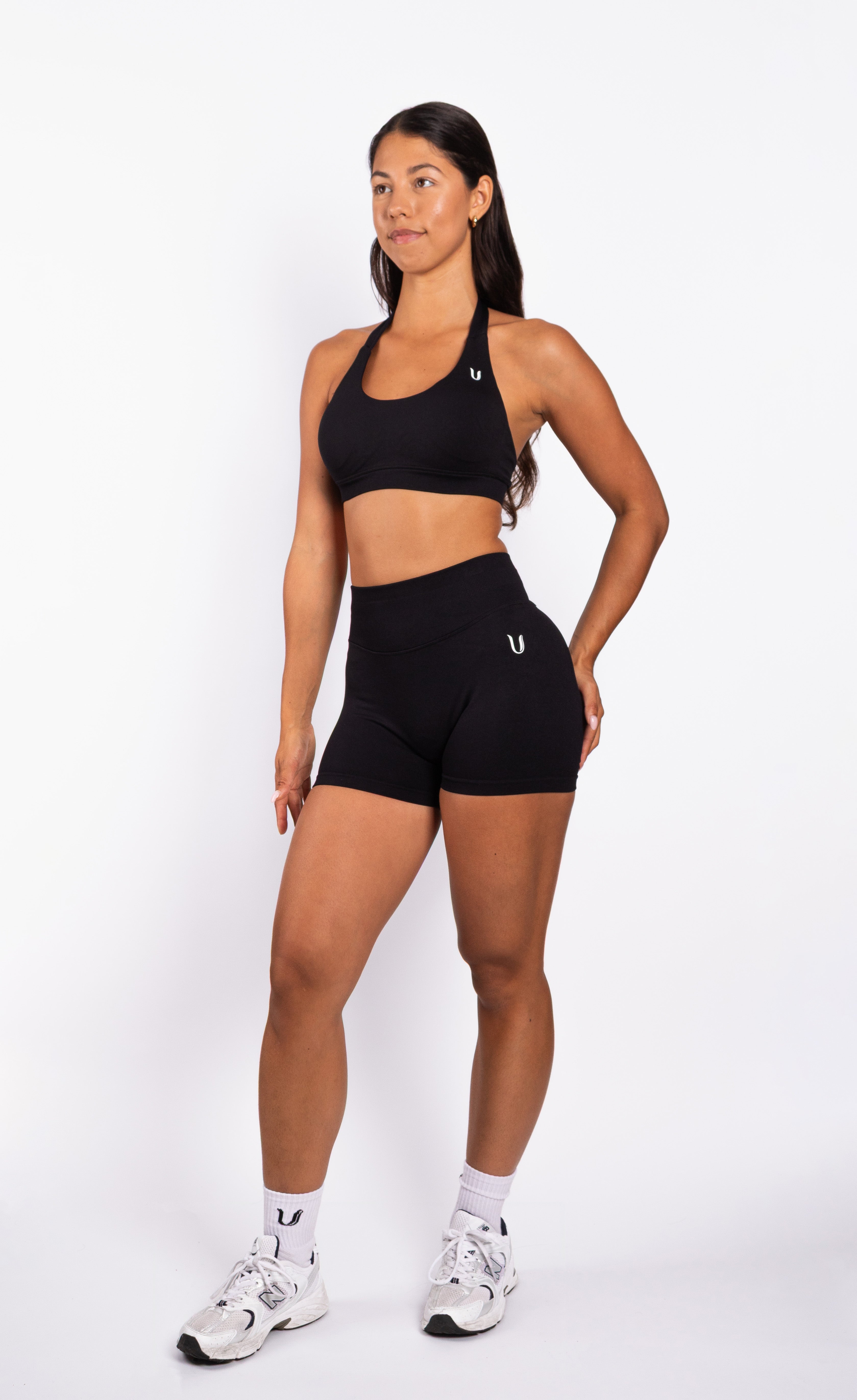 Beau Halter Support Bra Zwart - Dames sportkleding afbeelding 5