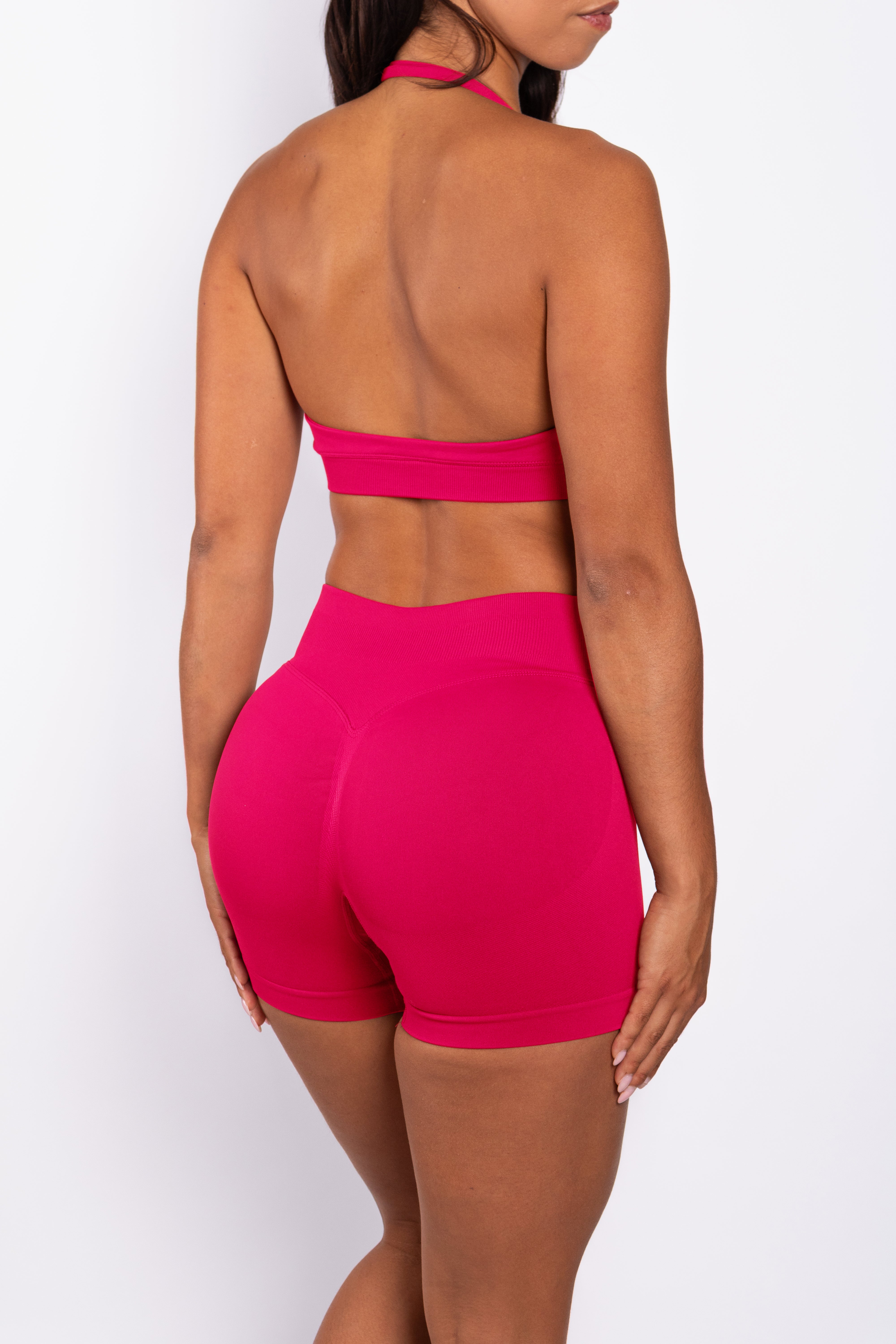 Beau | Premium High Performance Short Scrunch - Framboise