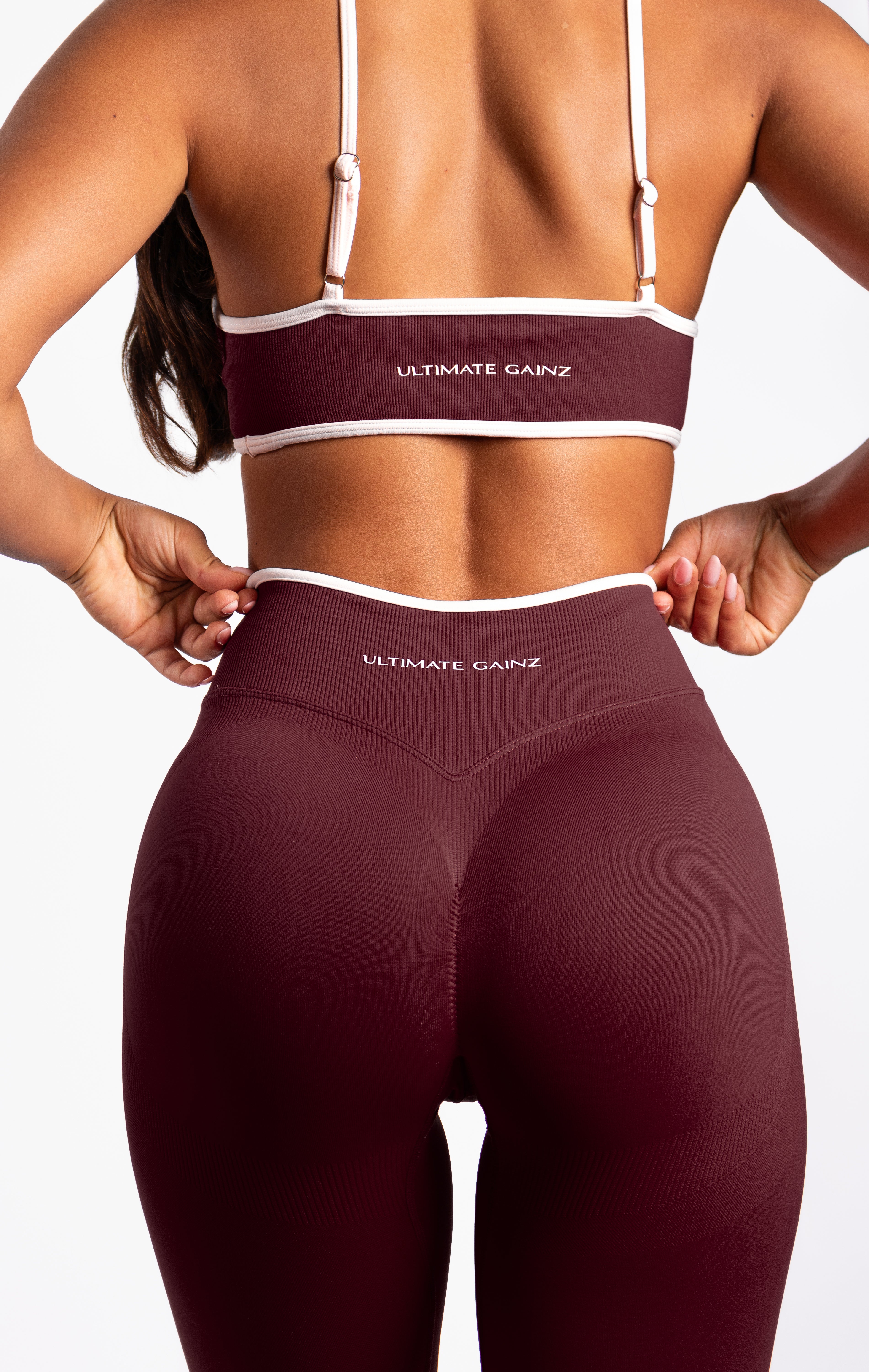 Ivy | Seamless Shape Legging - Bordeaux