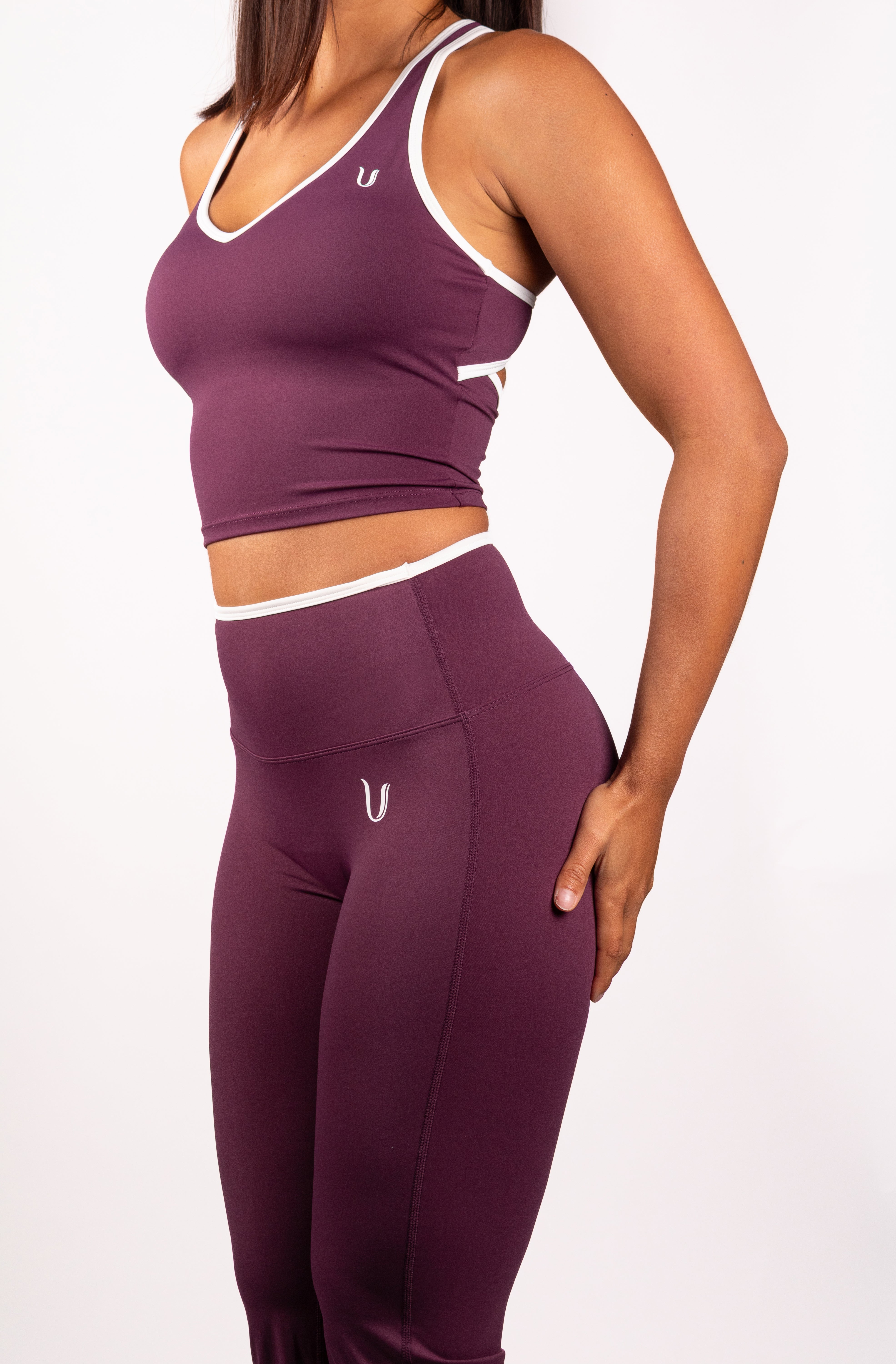 Ivy | Performance Top – Bordeaux V2 - afbeelding 5