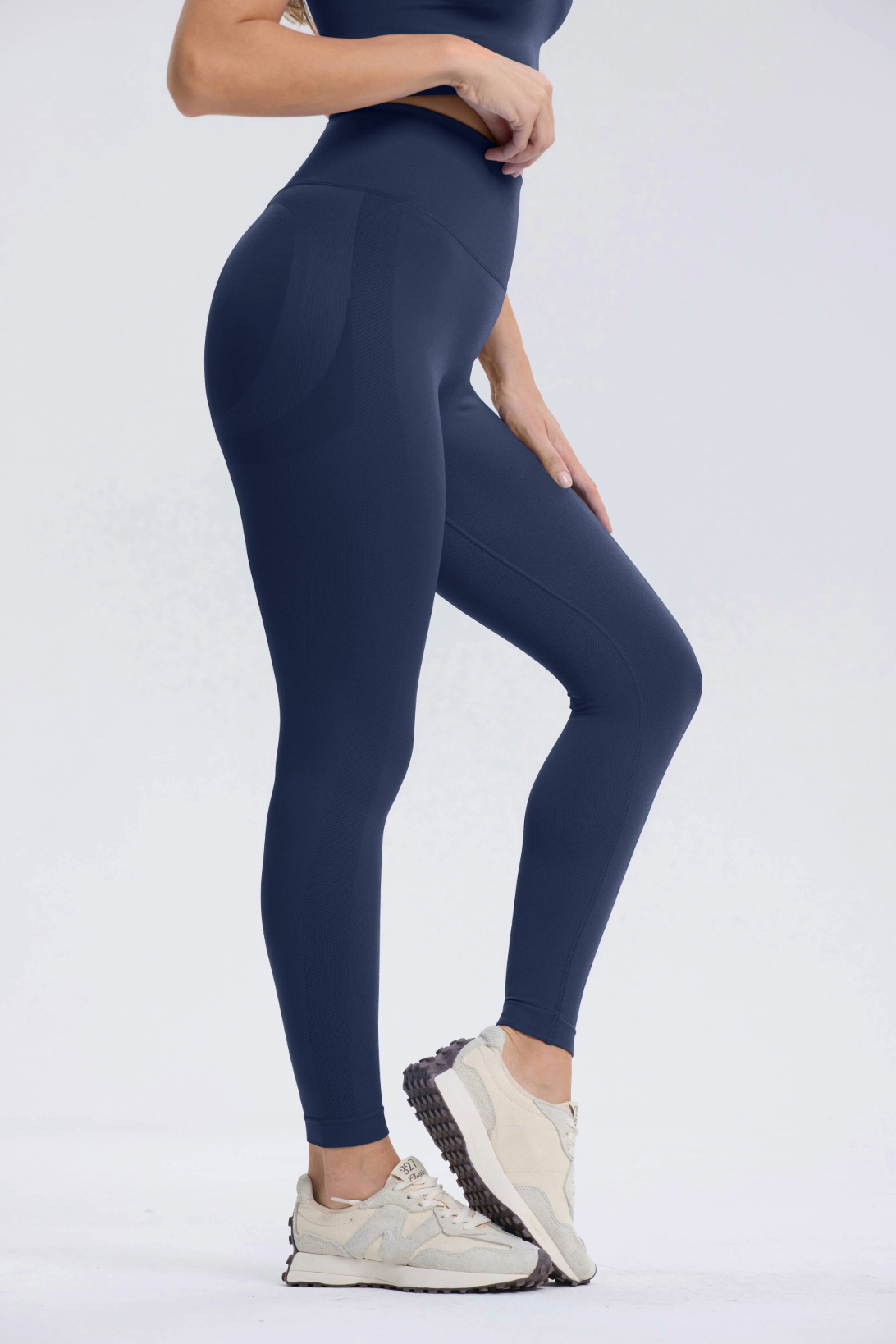 Leonie | Legging Scrunch - BleuFoncé