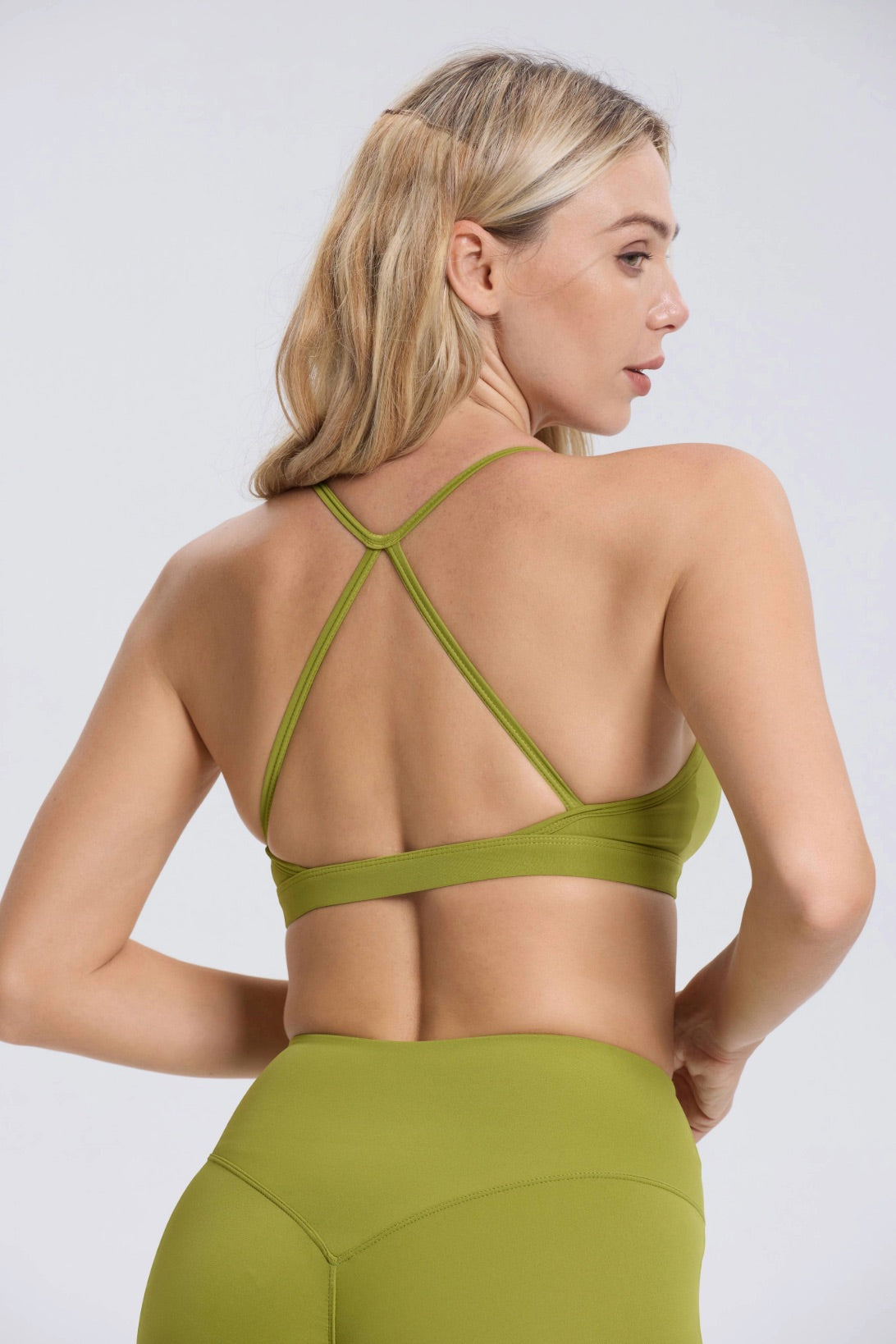 Hailey Set | Seamless Top Legging - Matcha
