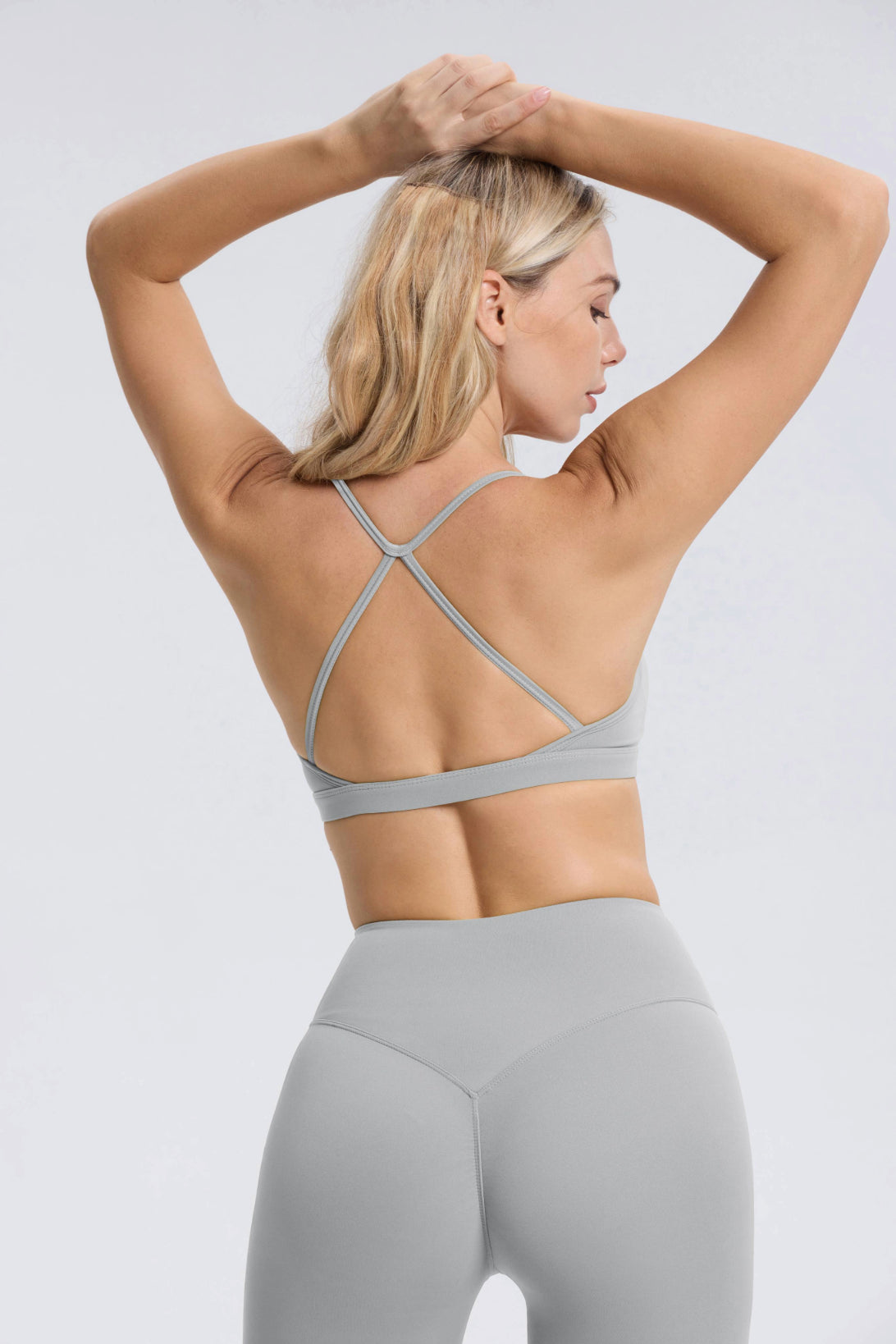 Hailey Set | Haut Legging - GrisClair
