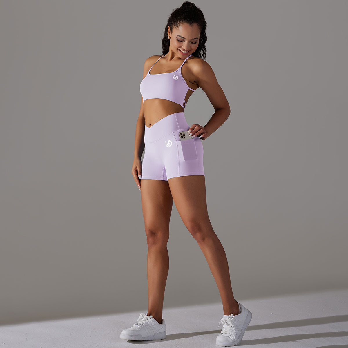 Mila | Short Set Roze - Ultimate Gainz