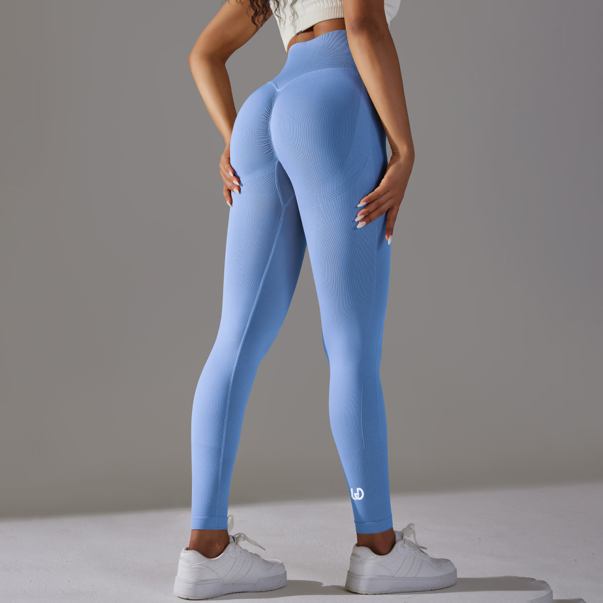 Celine | High Waist Scrunch Legging - SkyBlue