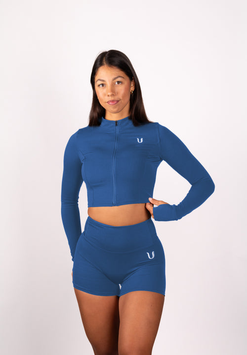 Hailey Jacket | The Evolution — Blauw - Ultimate Gainz