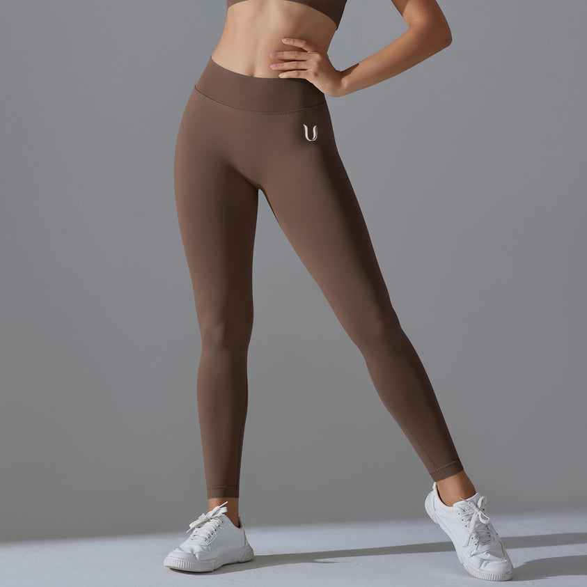 Mila V2 | Scrunch Sport Legging - Brown