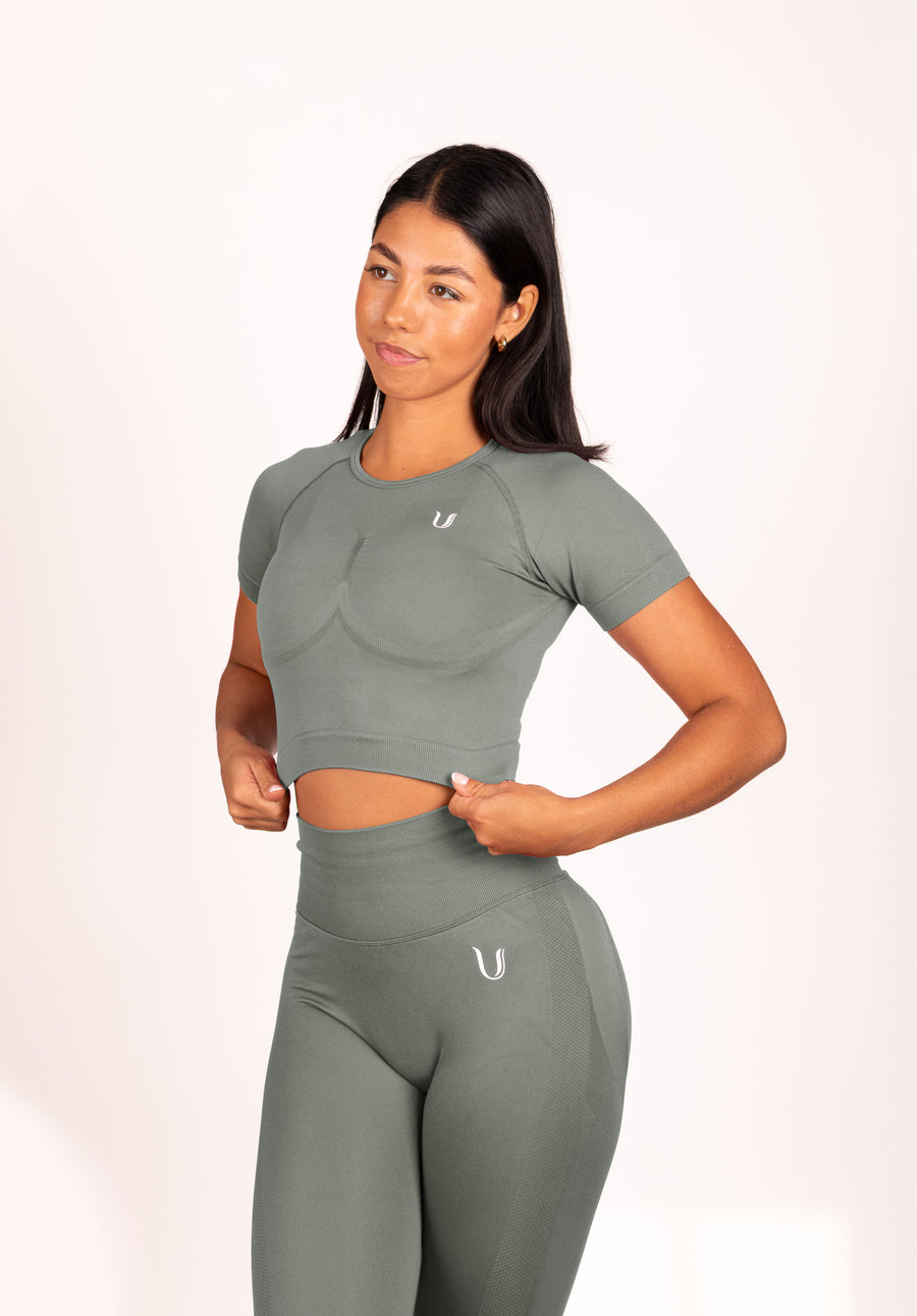 Leonie | Top Shirt Gris