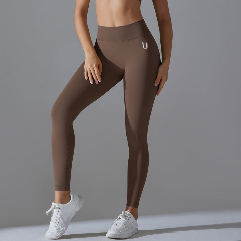 Mila V2 | Scrunch Sport Legging - Brown