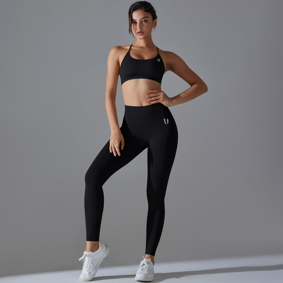 Mila V2 | Scrunch Sport Legging - Black