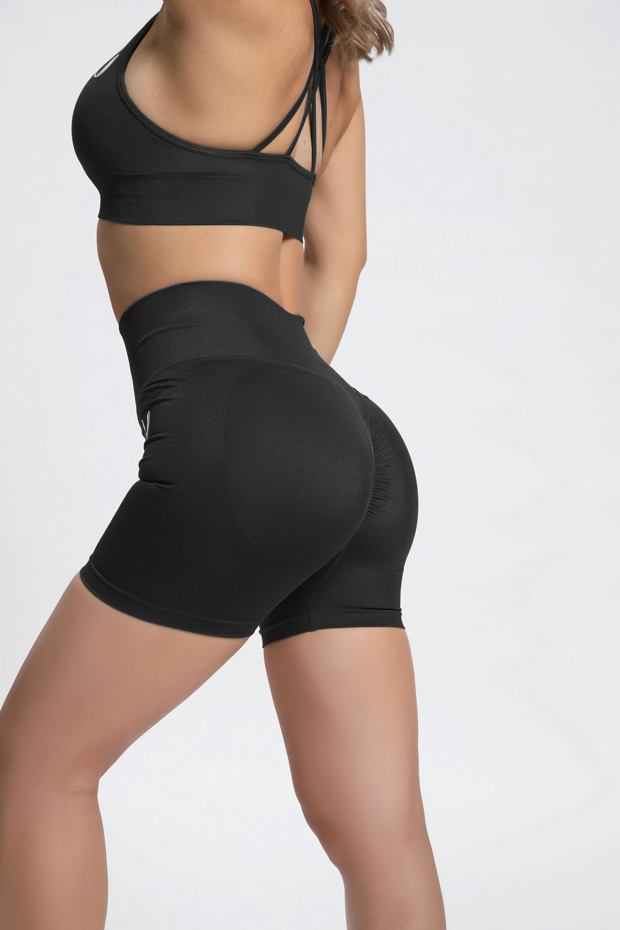 Olivia | Seamless Power Short - Black