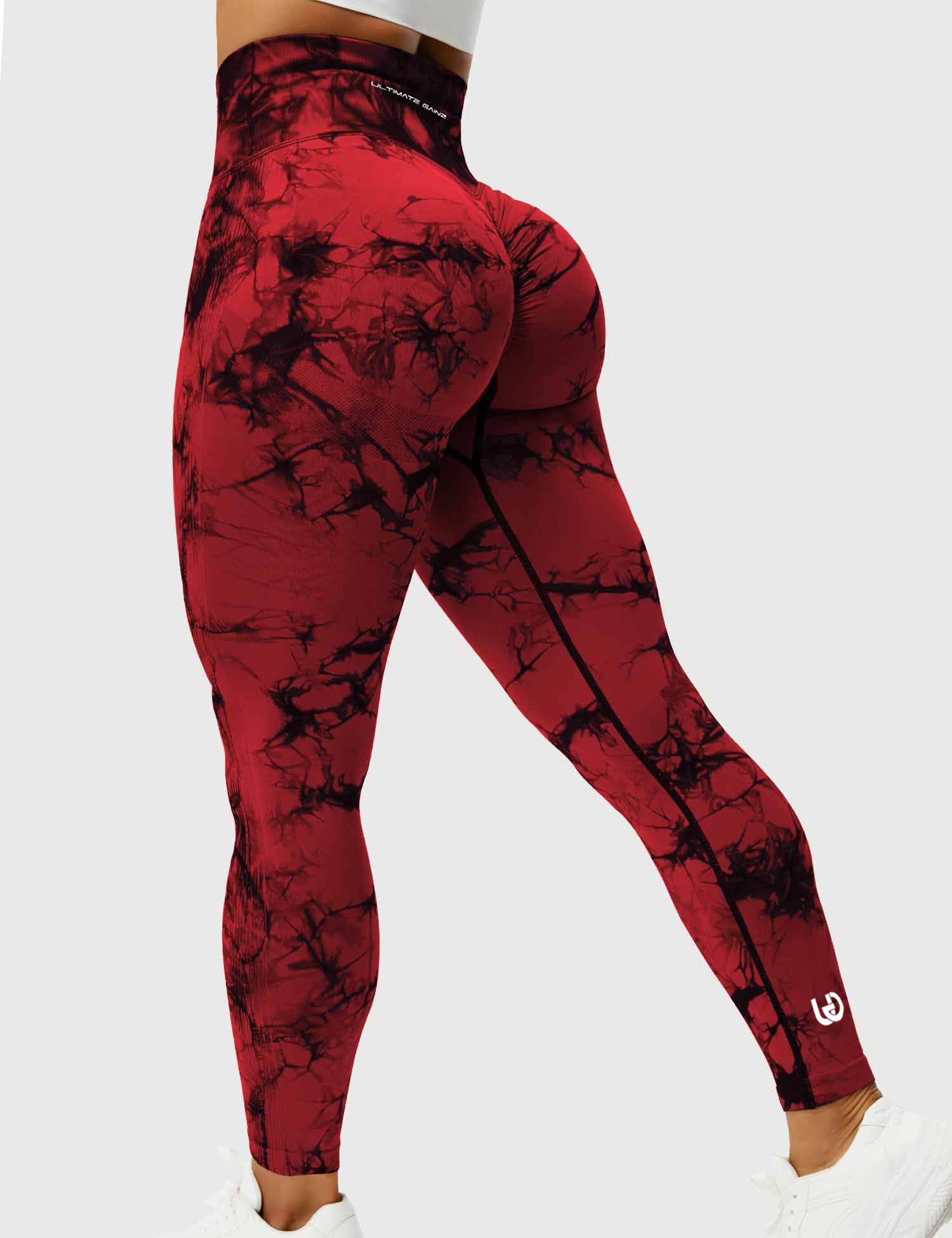 Dye Legging Rood