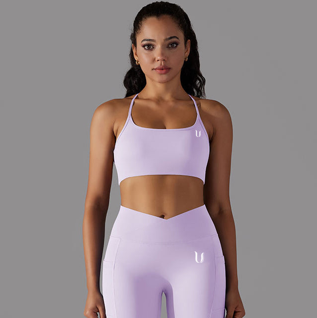 Mila | Legging-Top Set - Pink