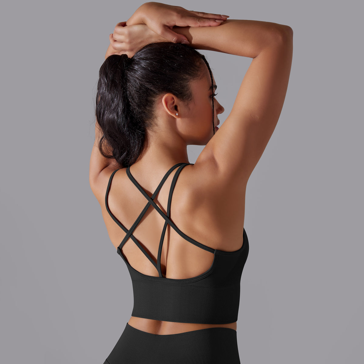 Daisy | Soutien-Gorge de Sport à Bretelles - Noir