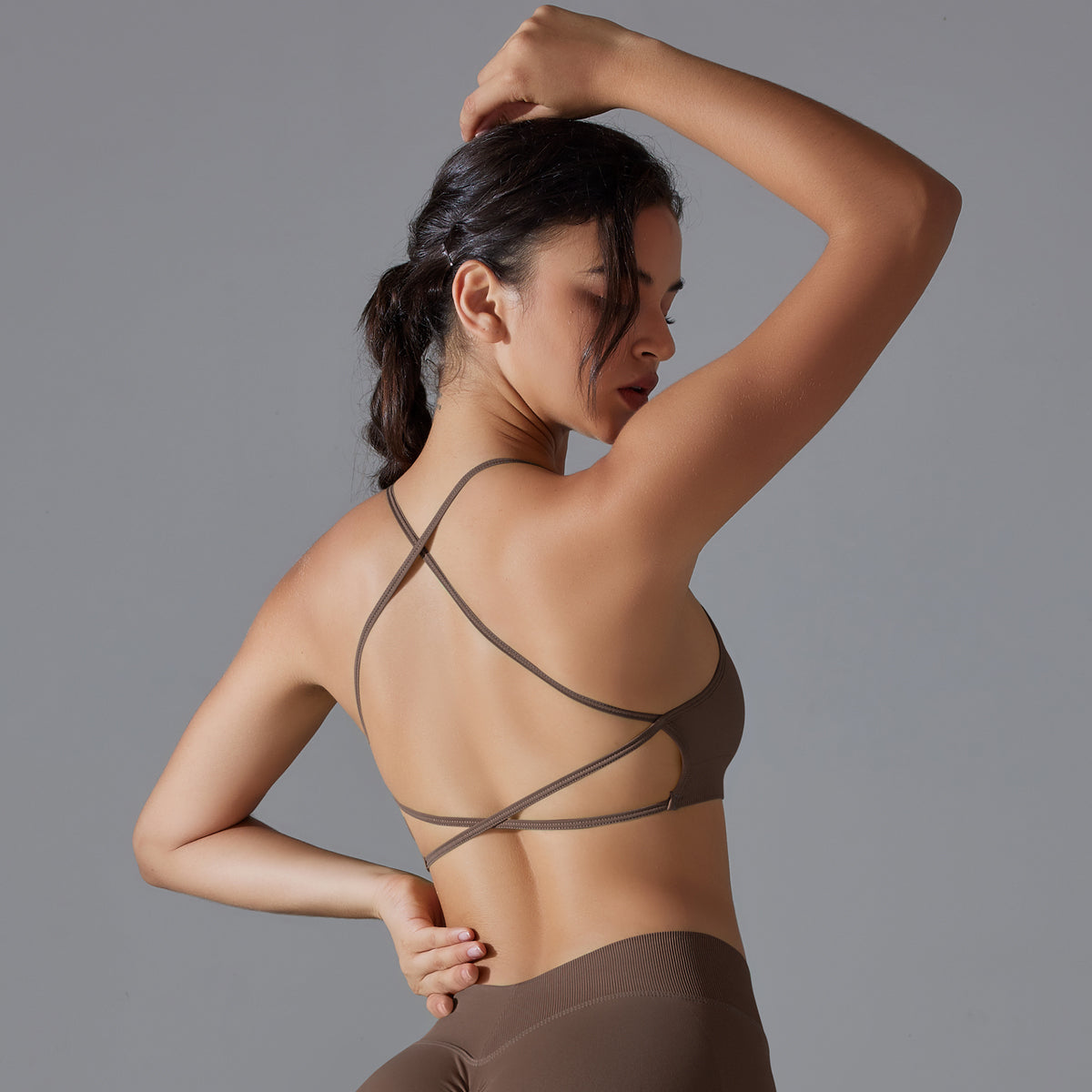 Mila - Soutien-gorge de sport à bretelles - Noir