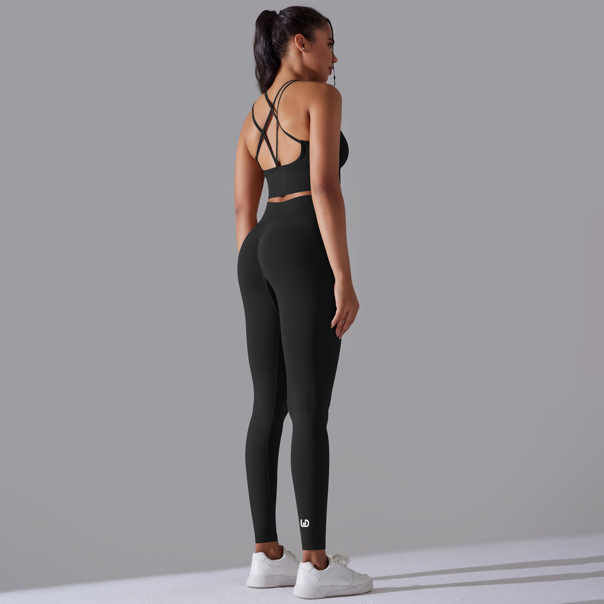 Daisy | Legging - Top Set - Black