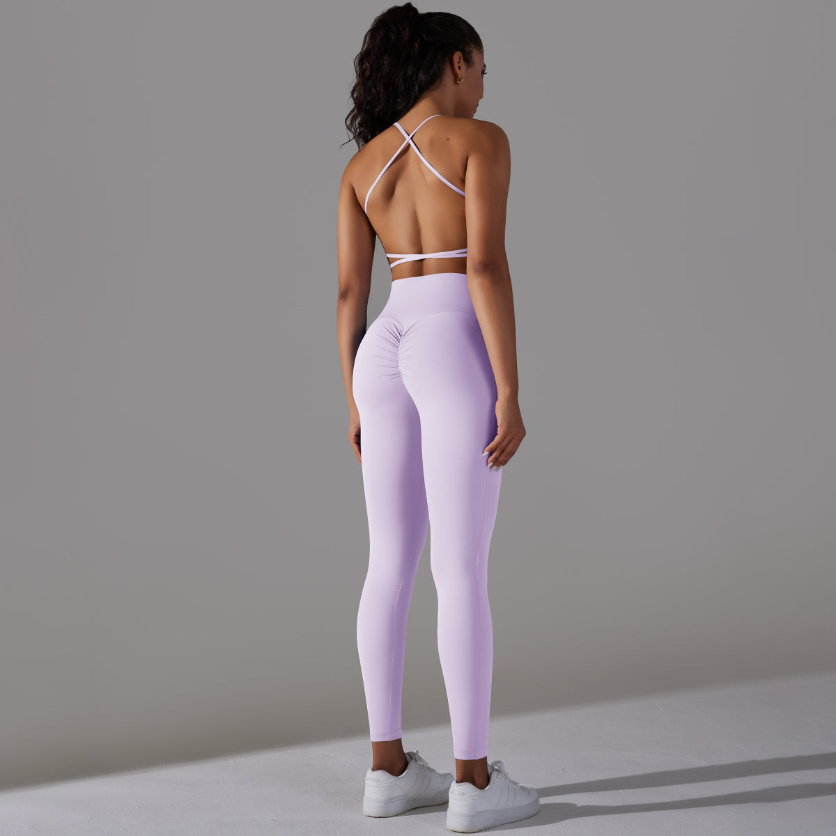 Mila | Legging-Top Set - Pink