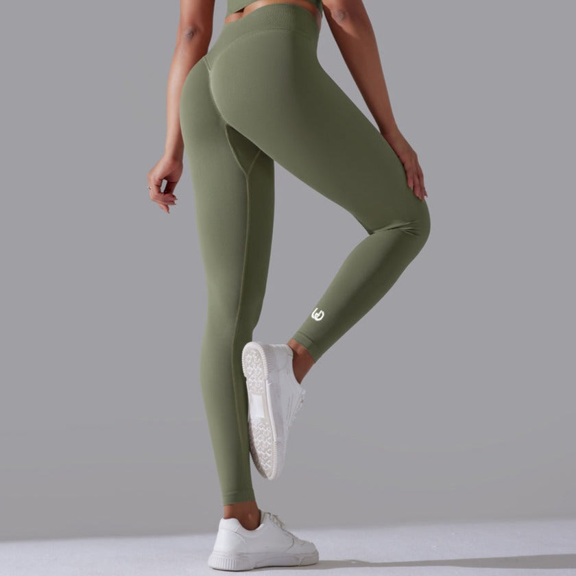 Daisy | Leggings - GroenGrijs