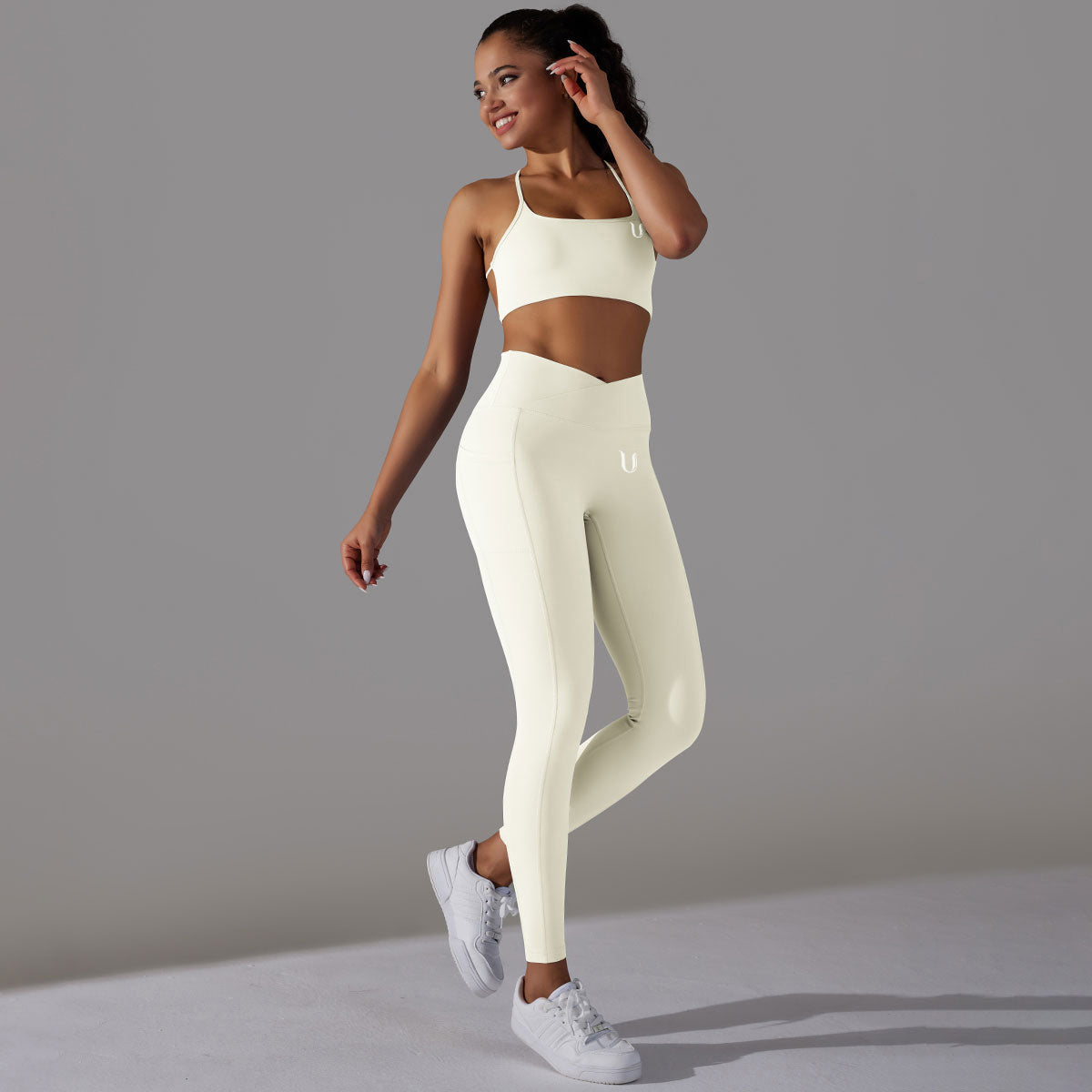 Mila | Legging - White