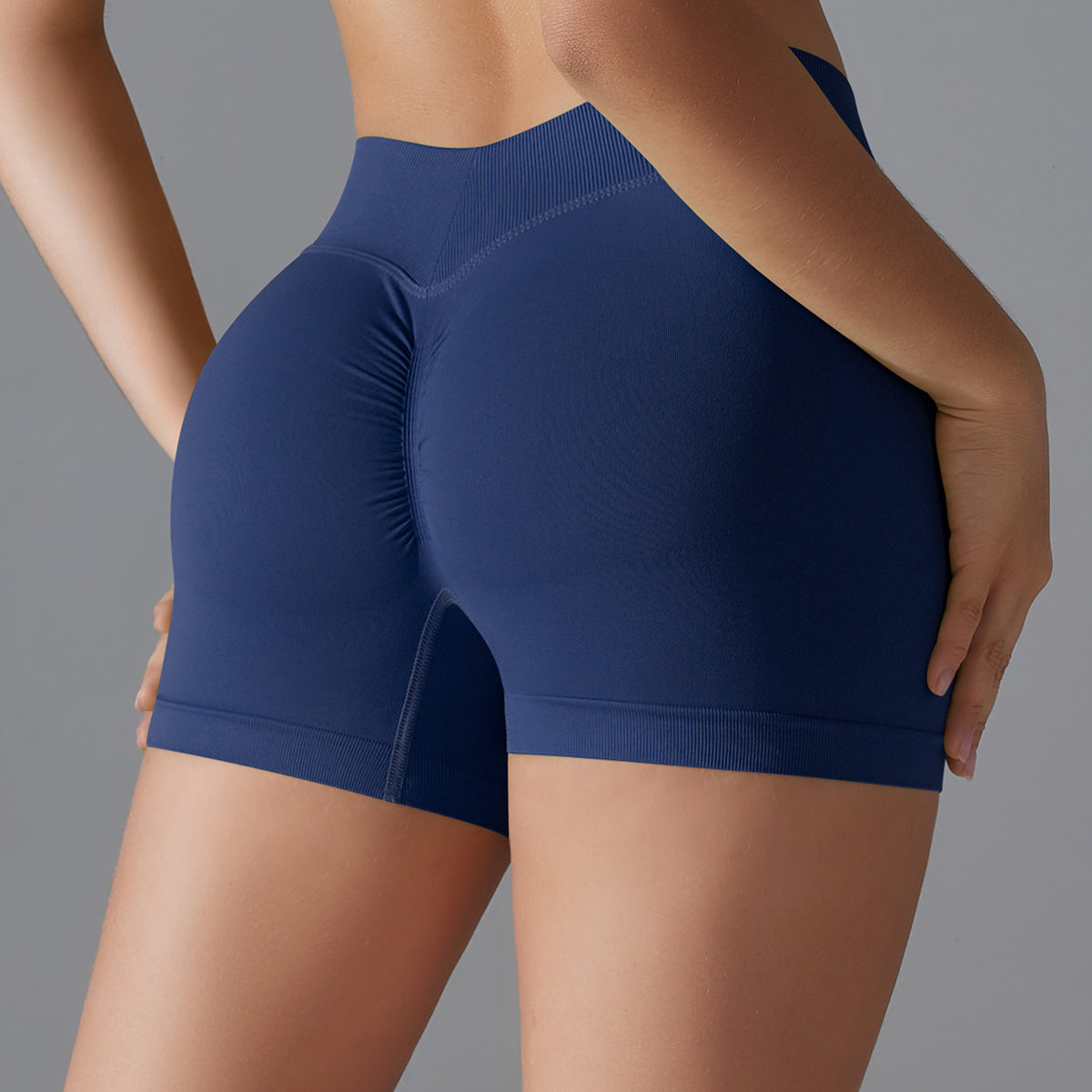 Mila V2 | Scrunch Sport Short - Navy Blue