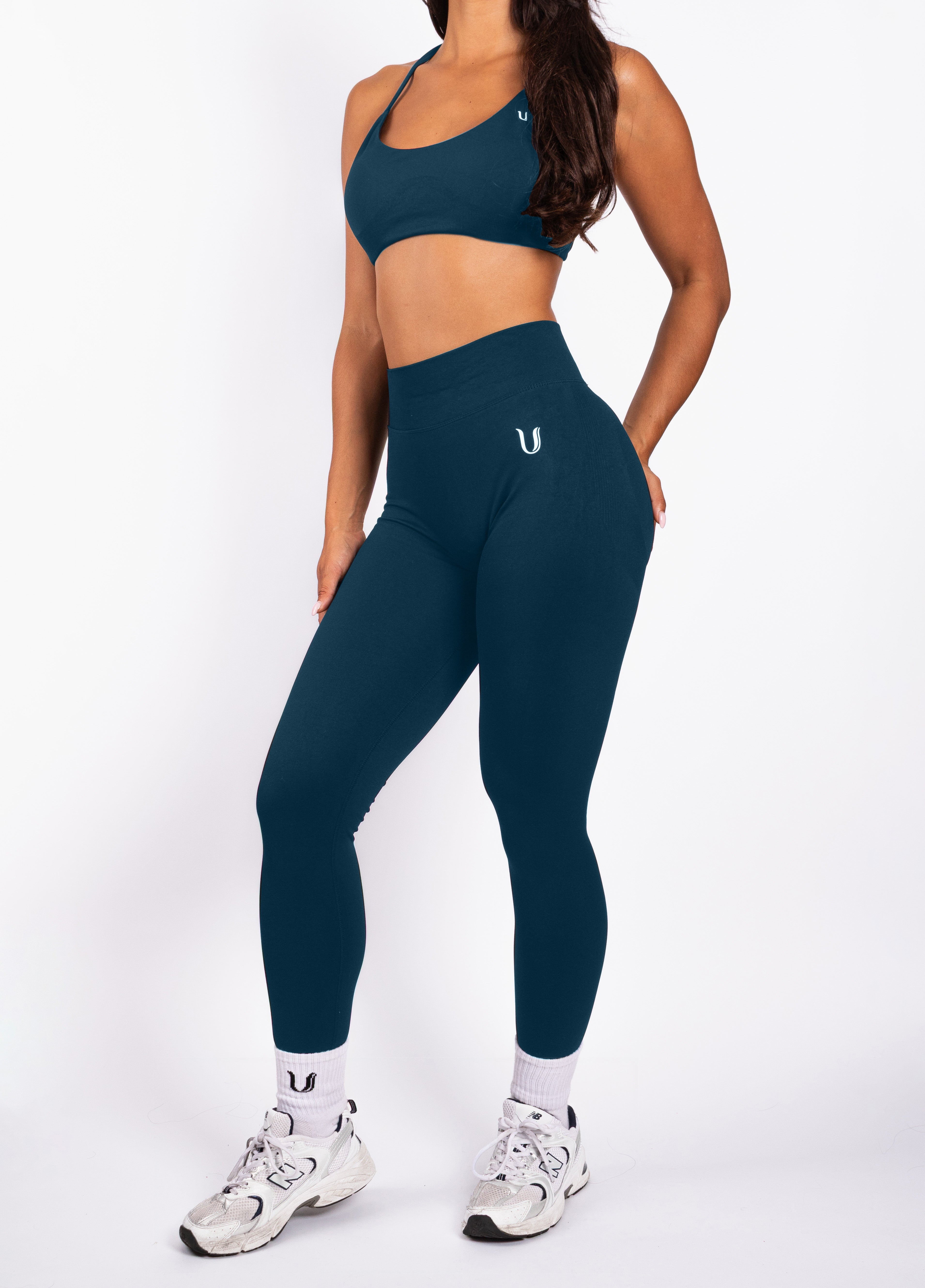 Nova | Seamless Shaping Leggings – Blue