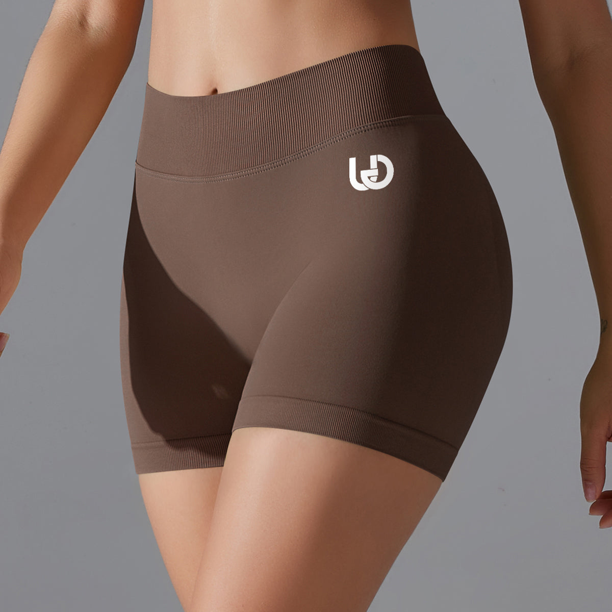 Mila V2 | Scrunch Sport Short - Brown