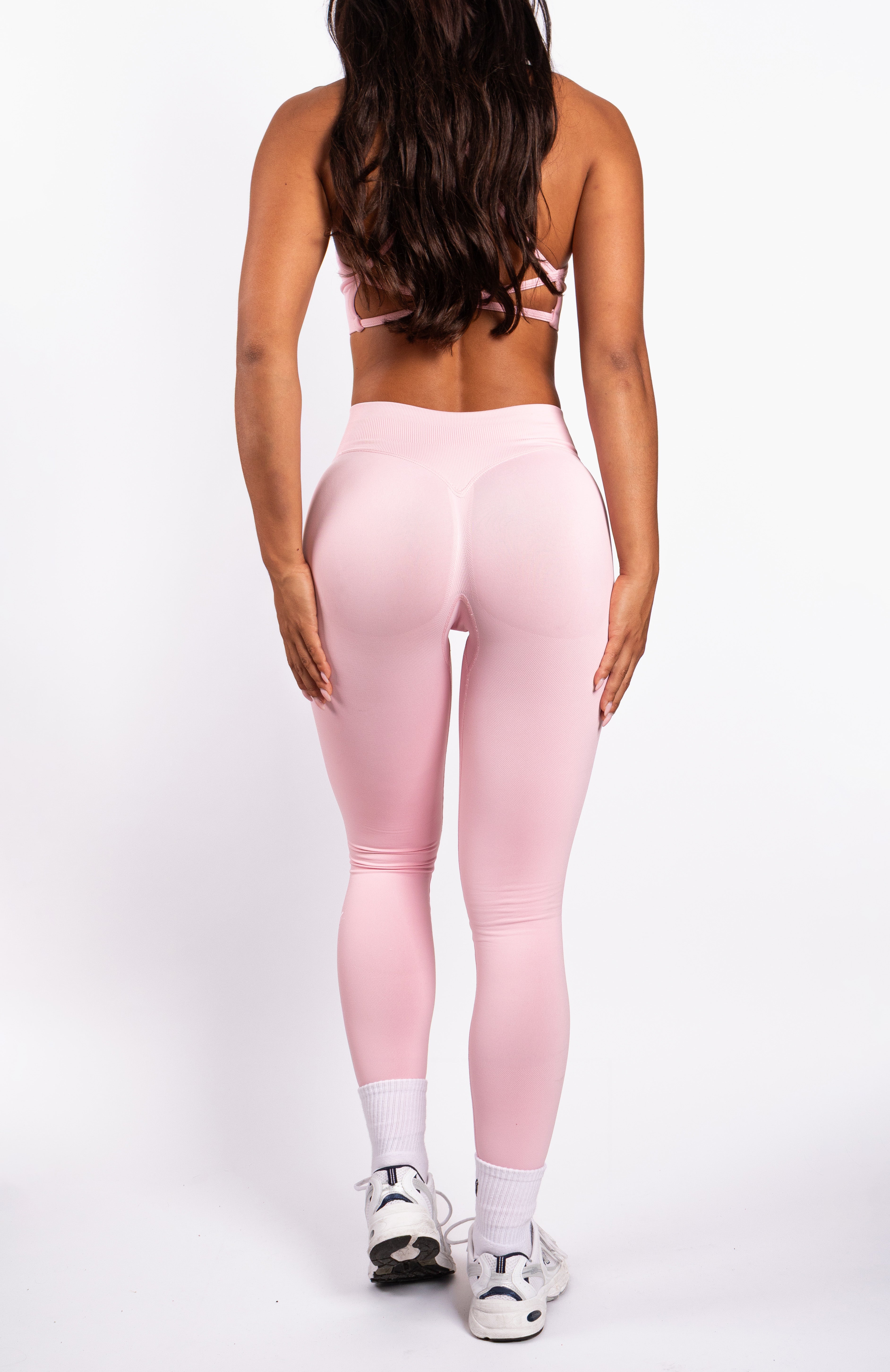 Beau | High Performance Leggings - Pink