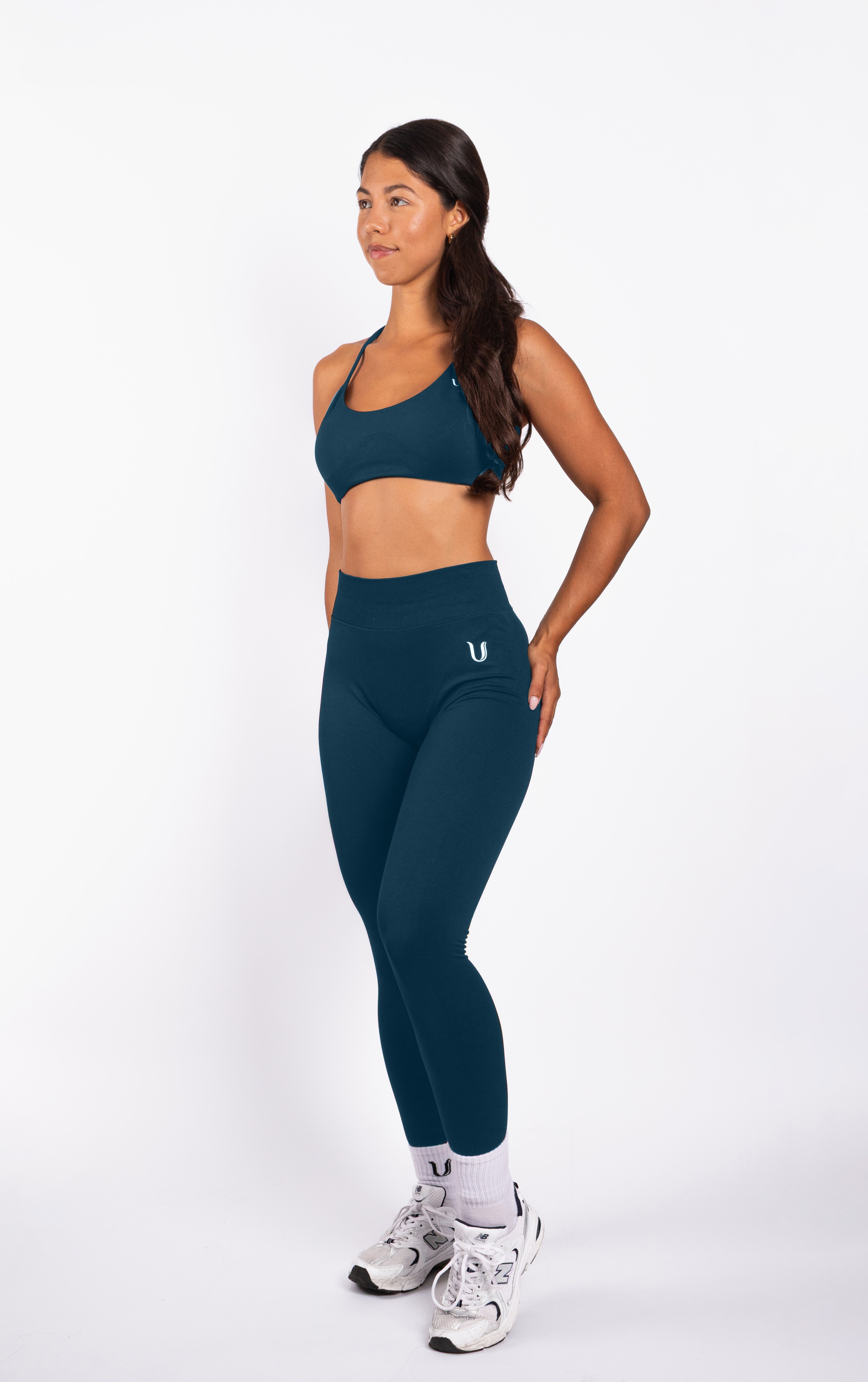 Nova | Brassière Seamless Dos Ouvert – Bleu
