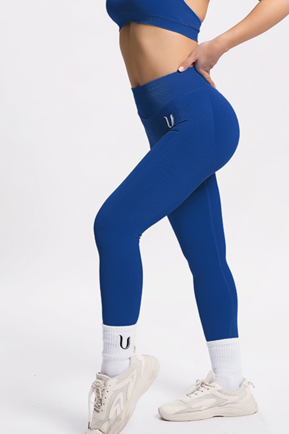 Beau | Legging Haute Performance - Bleu