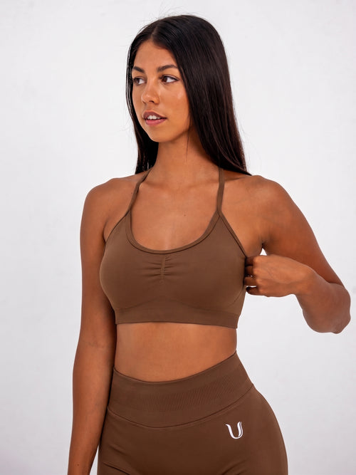 Luna | Premium Adjustable Sports Bra - Bruin