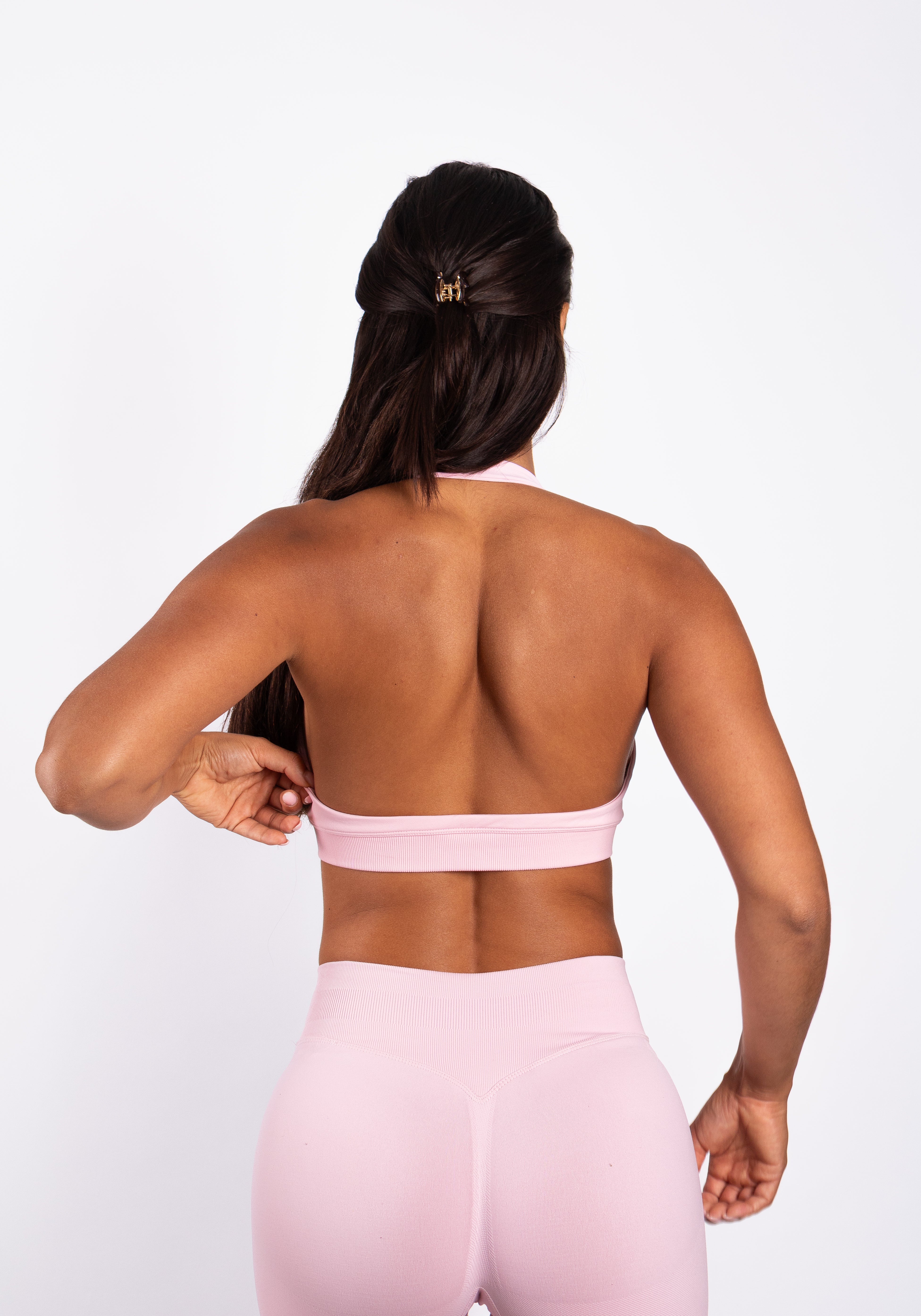 Beau | Halter Support Bra – Bleu