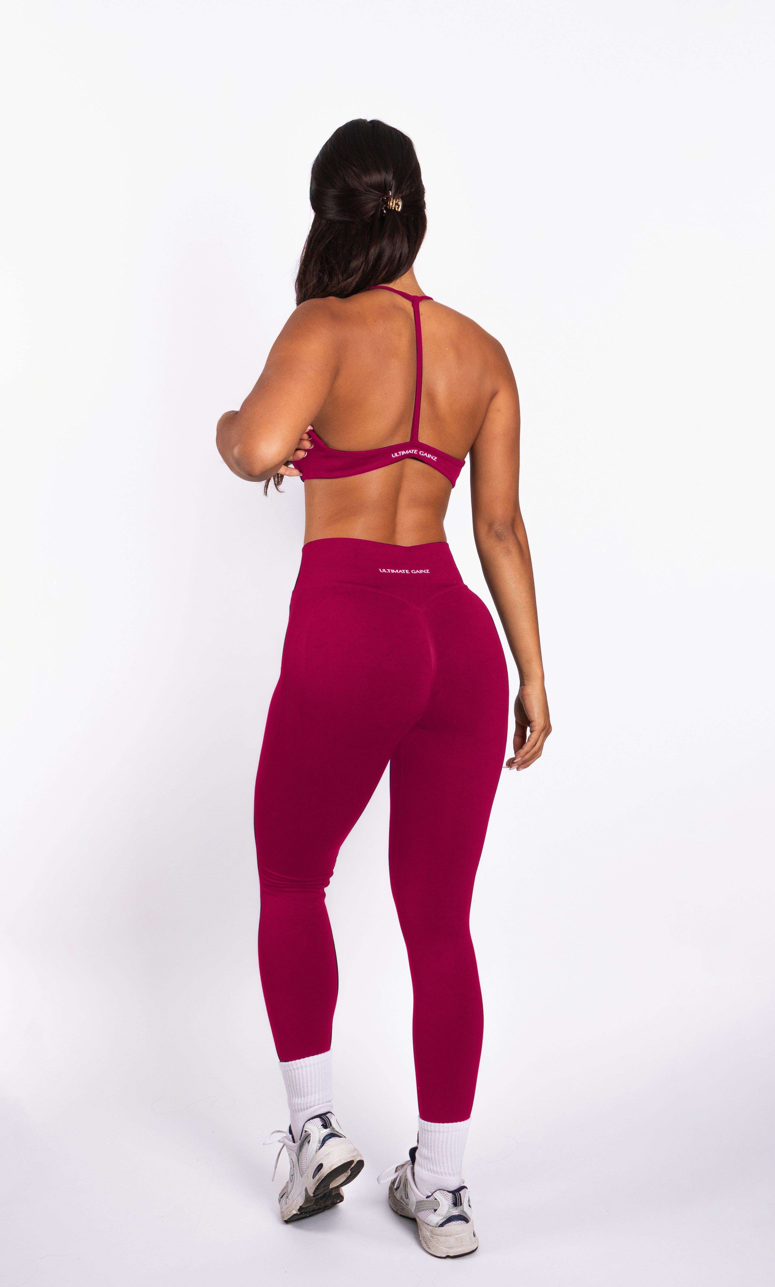 Nova | Seamless Shaping Leggings – Raspberry