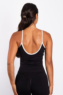 Ivy | Seamless Tank Top – Zwart - afbeelding 2