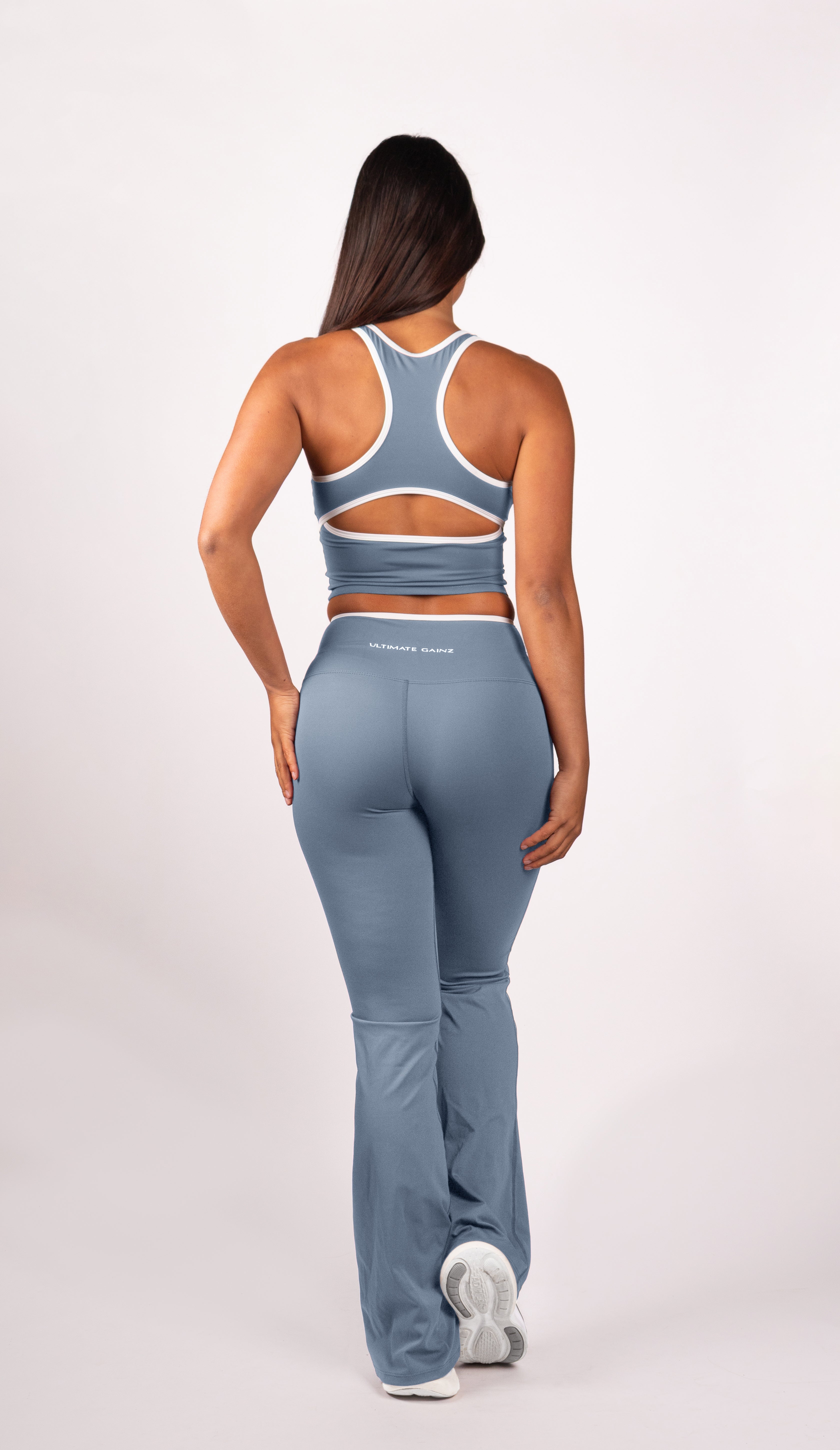 Ivy | Flare Legging – Light Blue