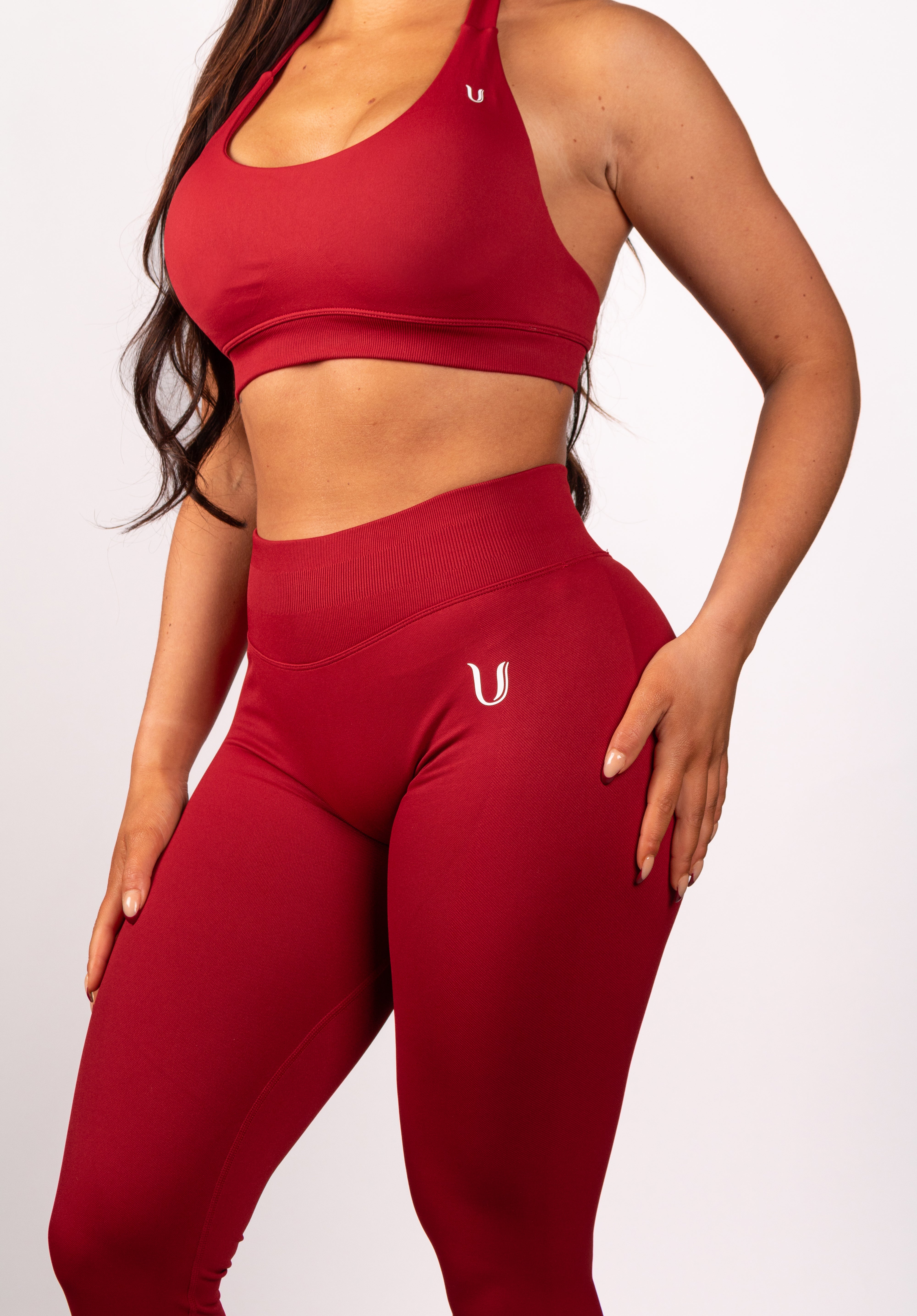 Beau | Legging Haute Performance - Rouge