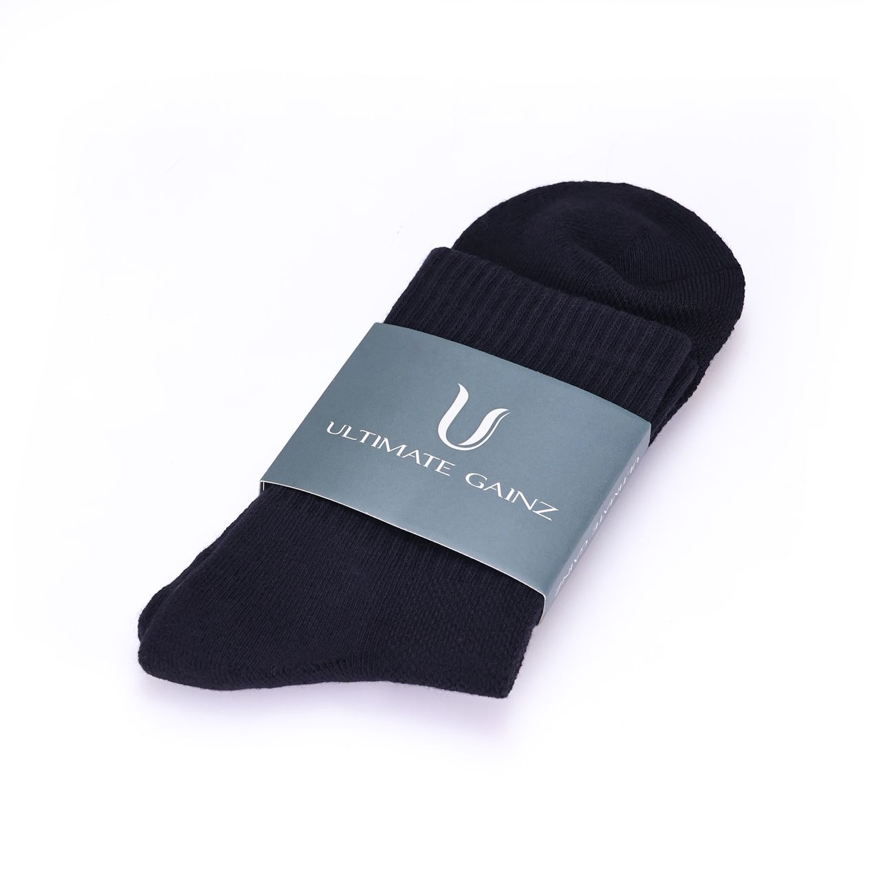 Ultimate Gainz - Performance Sokken Unisex - Zwart 3 Paar - afbeelding 2